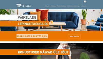 tf bank (22 aastat laenu piir) - laenud pensionäridele